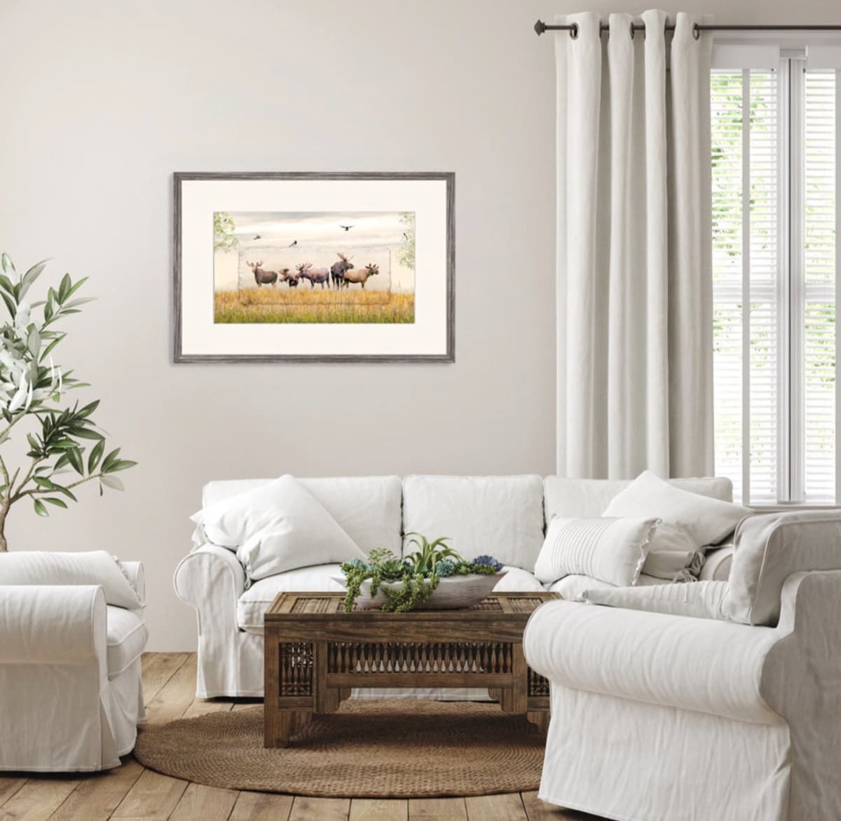 Summit Soiree displayed on a wall