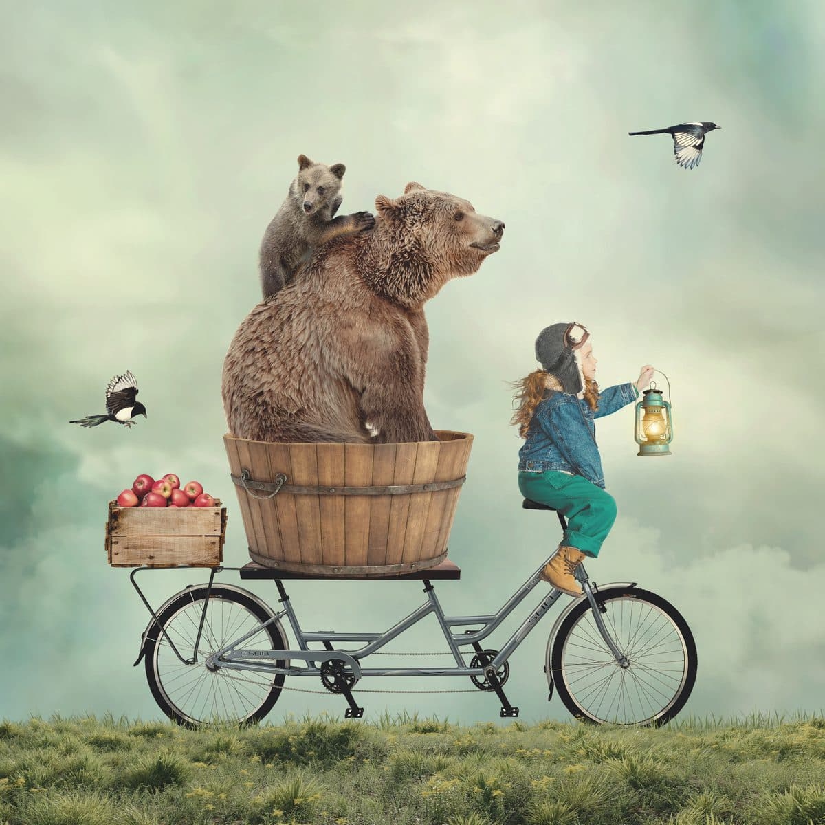 Bear With Me — limited edition petite fine art print by Dana Klein Creative, Park City Utah