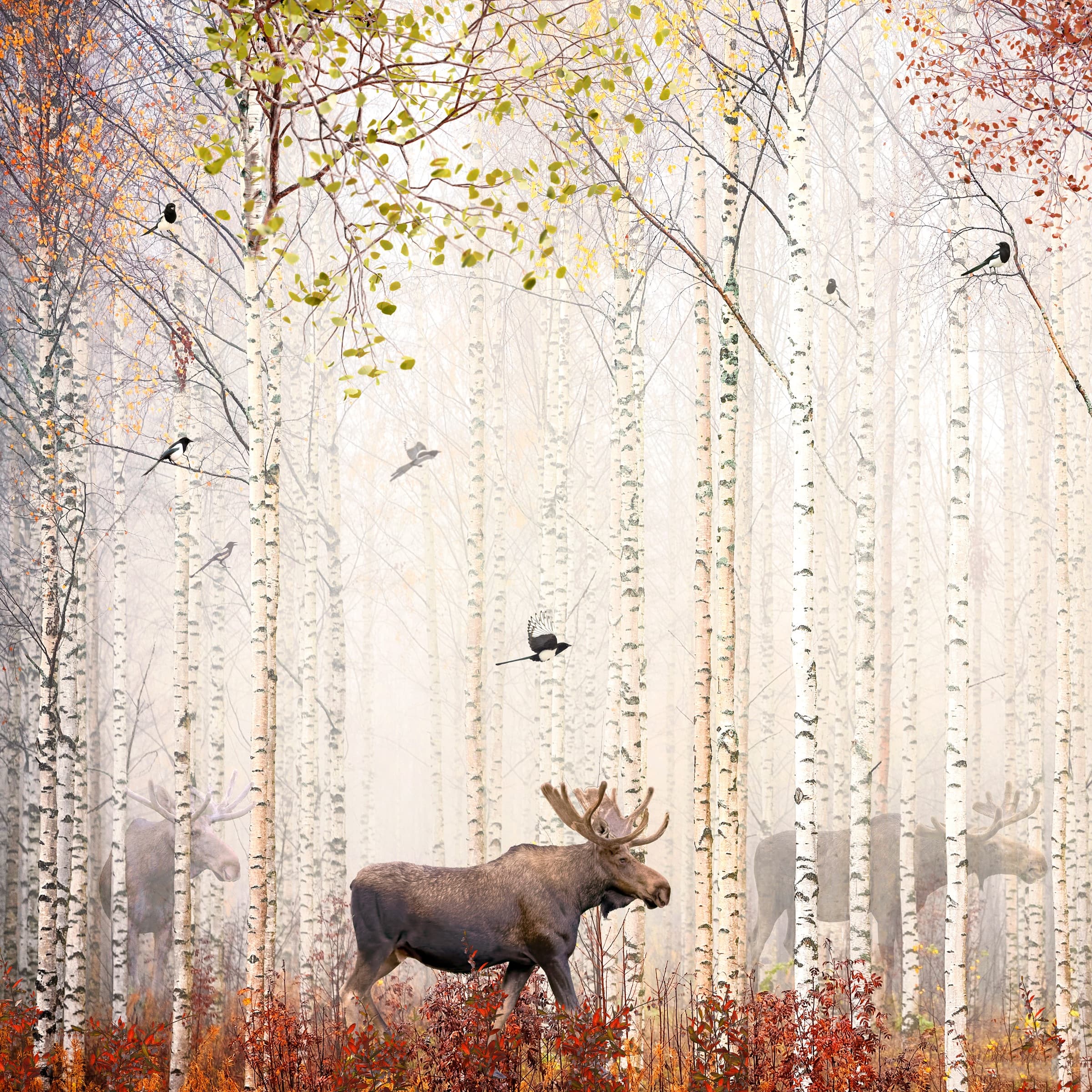 Migration, limited edition fine art print by Dana Klein