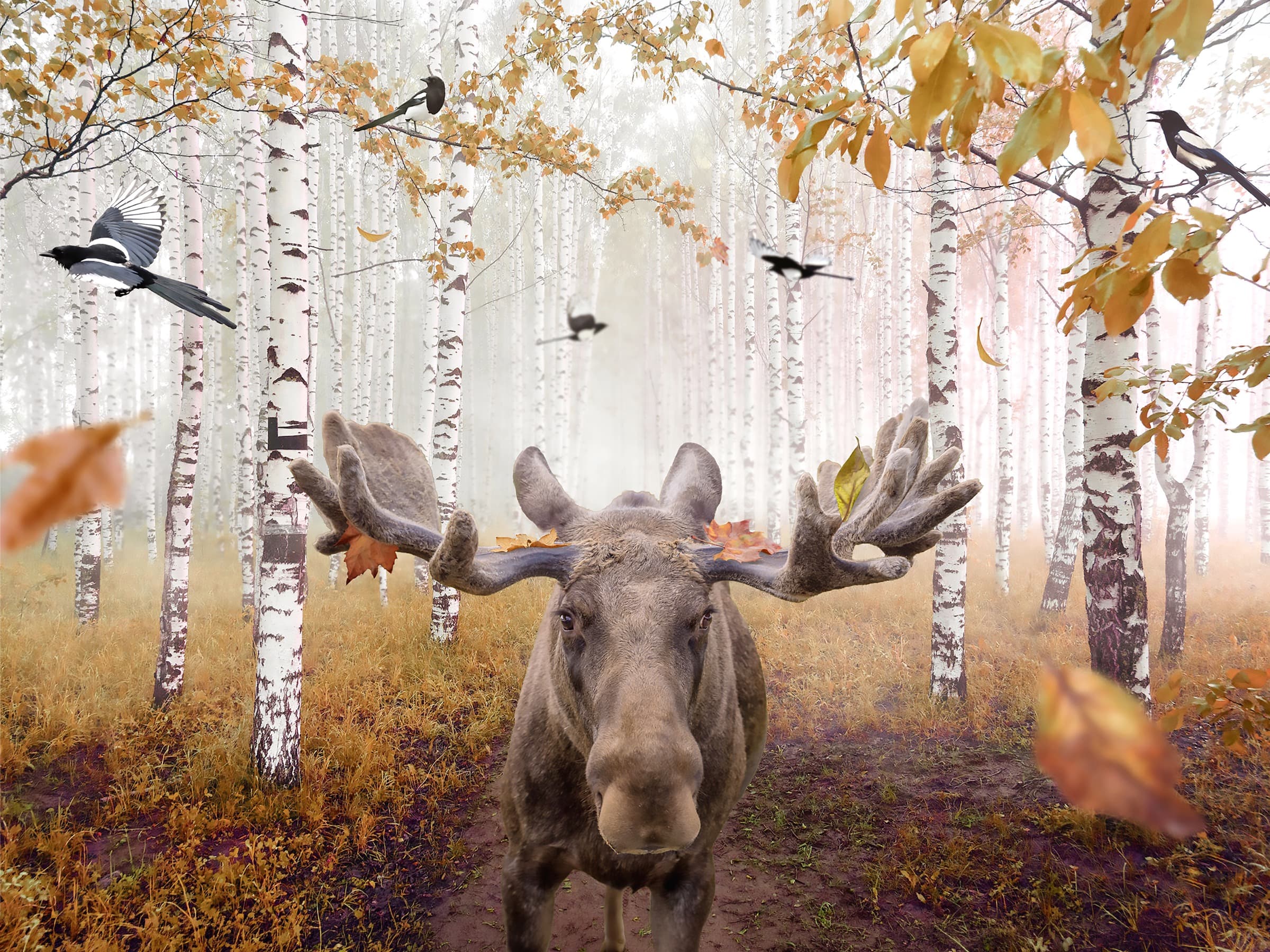 Autumn Sanctuary, limited edition fine art print by Dana Klein