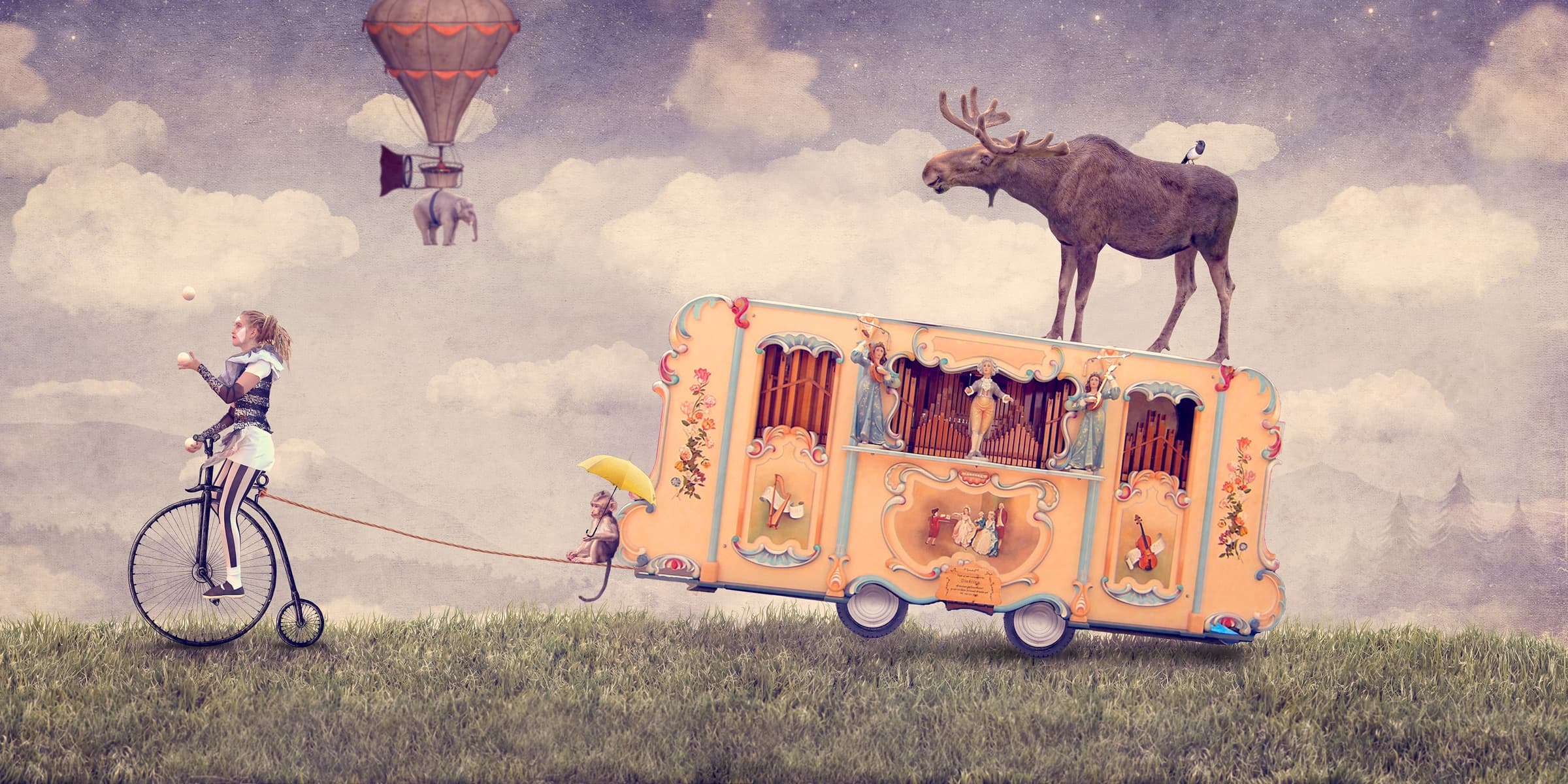 Music In The Mountains, limited edition fine art print by Dana Klein